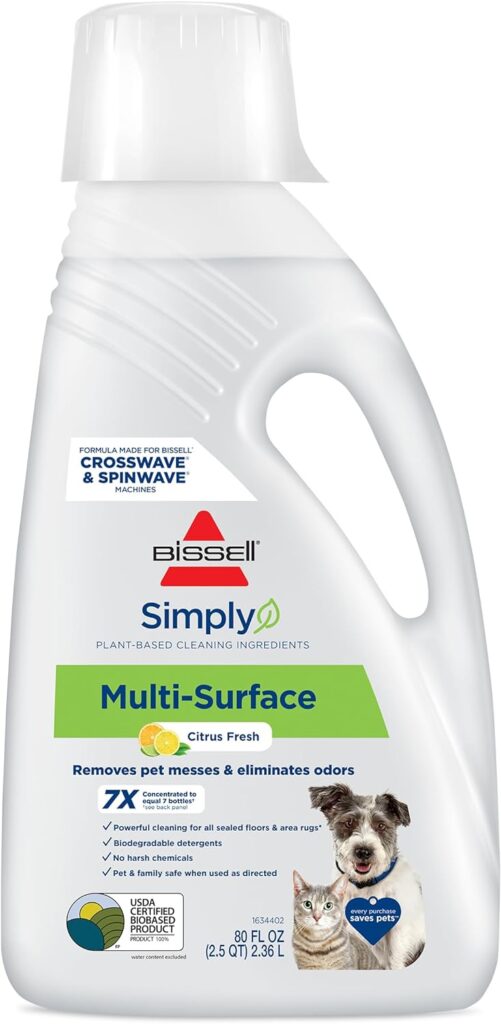 Bissell Clean  Natural Upright Carpet Cleaning Formula, 48 oz