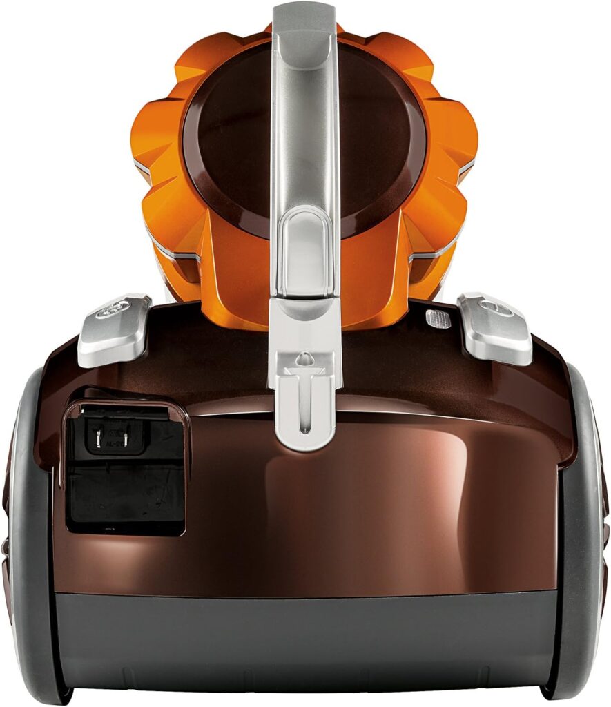 Bissell Hard Floor Expert Multi-Cyclonic Bagless Canister Vacuum, 1547 - Corded Burnt Orange