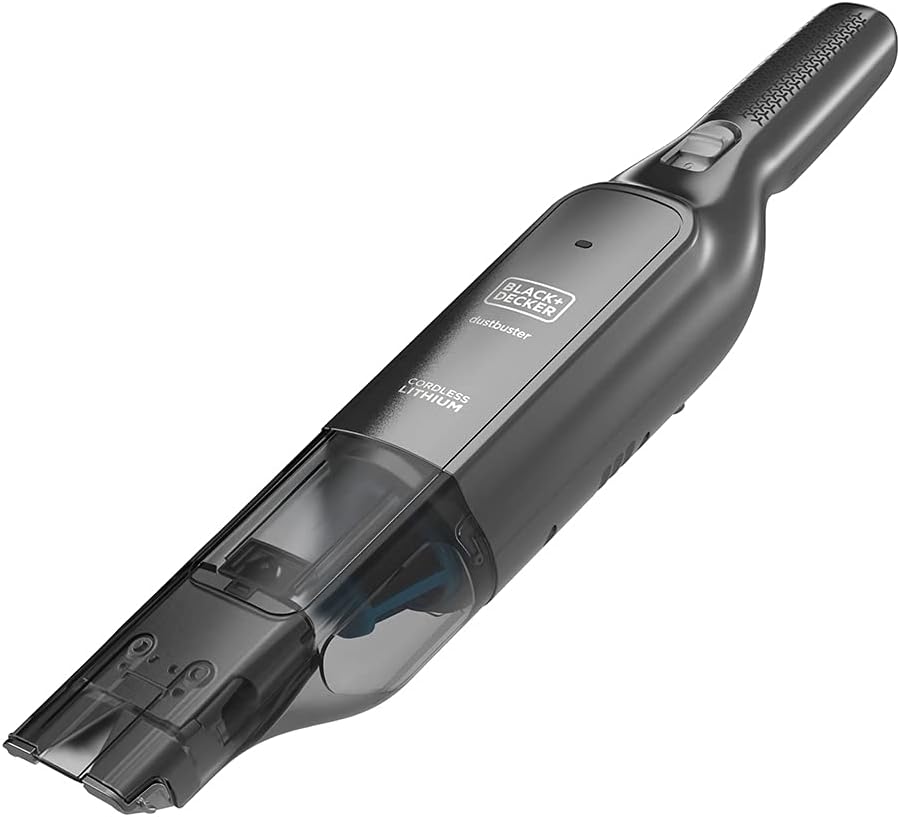 BLACK+DECKER dustbuster® AdvancedClean™ Slim Cordless Hand Vacuum, 12V Max (HLVC320J01)