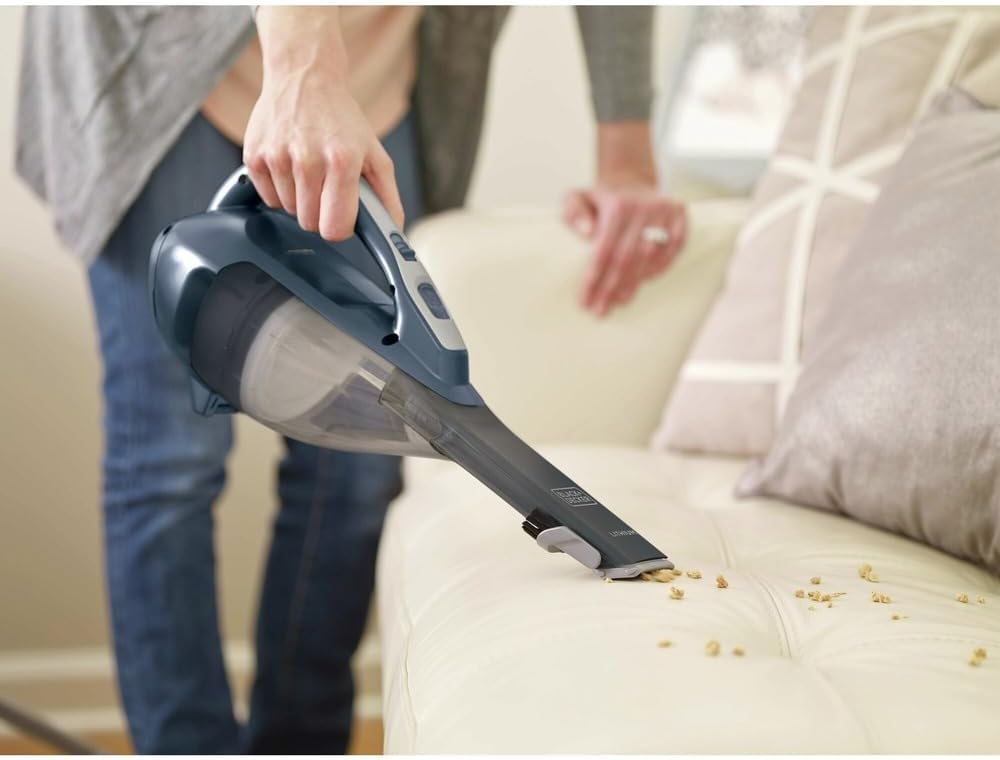 BLACK+DECKER Gen 9.5 Lithium DUSTBUSTER AdvancedClean+ Hand Vacuum - Slate Blue (HLV315J62)