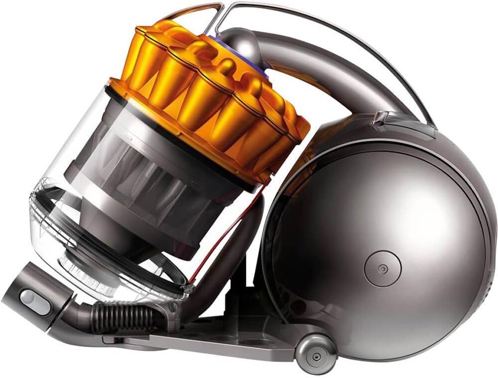 Dyson Ball Multi Floor Canister Vacuum, Yellow/Iron