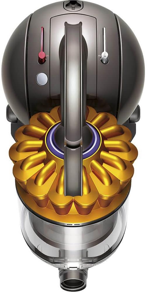 Dyson Ball Multi Floor Canister Vacuum, Yellow/Iron