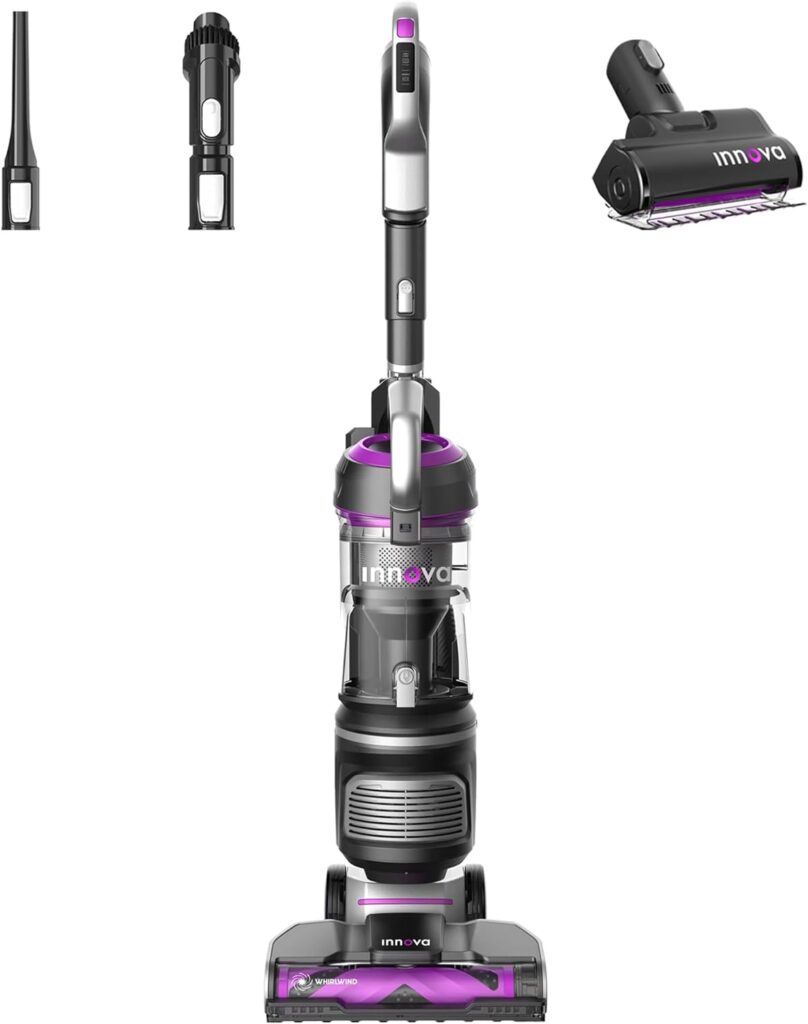 Eureka Upright Vacuum Cleaner, Anti-tangle Pet Tool, Ideal for Pet Family, 1440W Power with HEPA Filtration, Swivel Steering for Hard Floor  Carpet, 2.3L Dust Cup, 4 Accessories Included