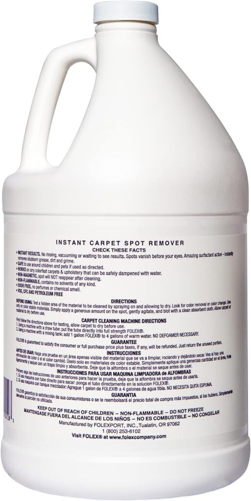 Folex Instant Carpet Spot Remover, 32oz Pack of 3