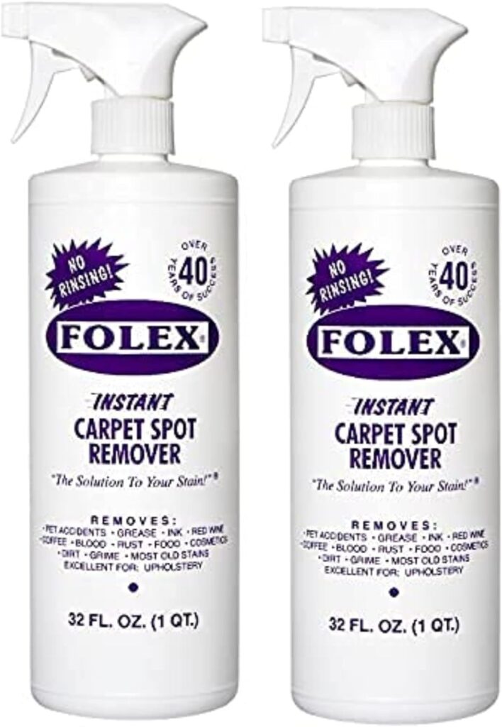 Folex Instant Carpet Spot Remover, 32oz Pack of 3