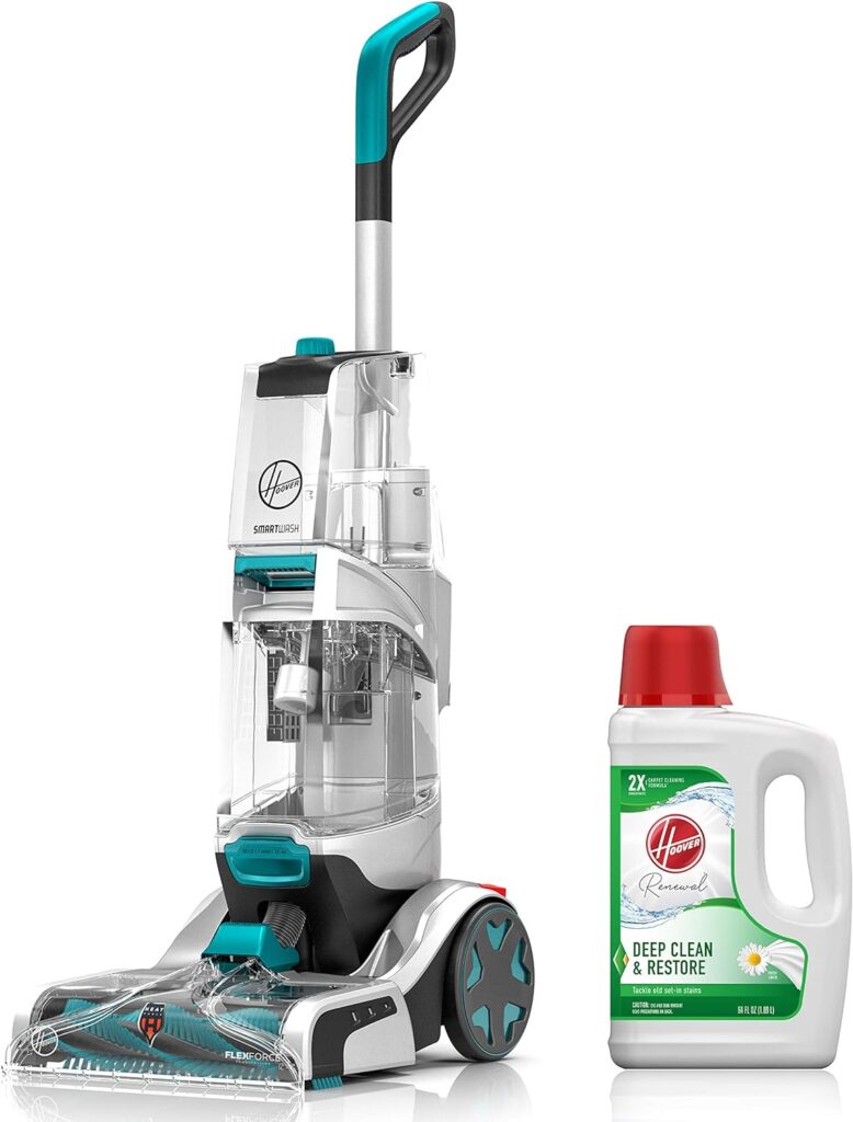 Hoover Smartwash Automatic Carpet Cleaner with Renewal Carpet Cleaning Solution (64 oz), FH52000, AH30924