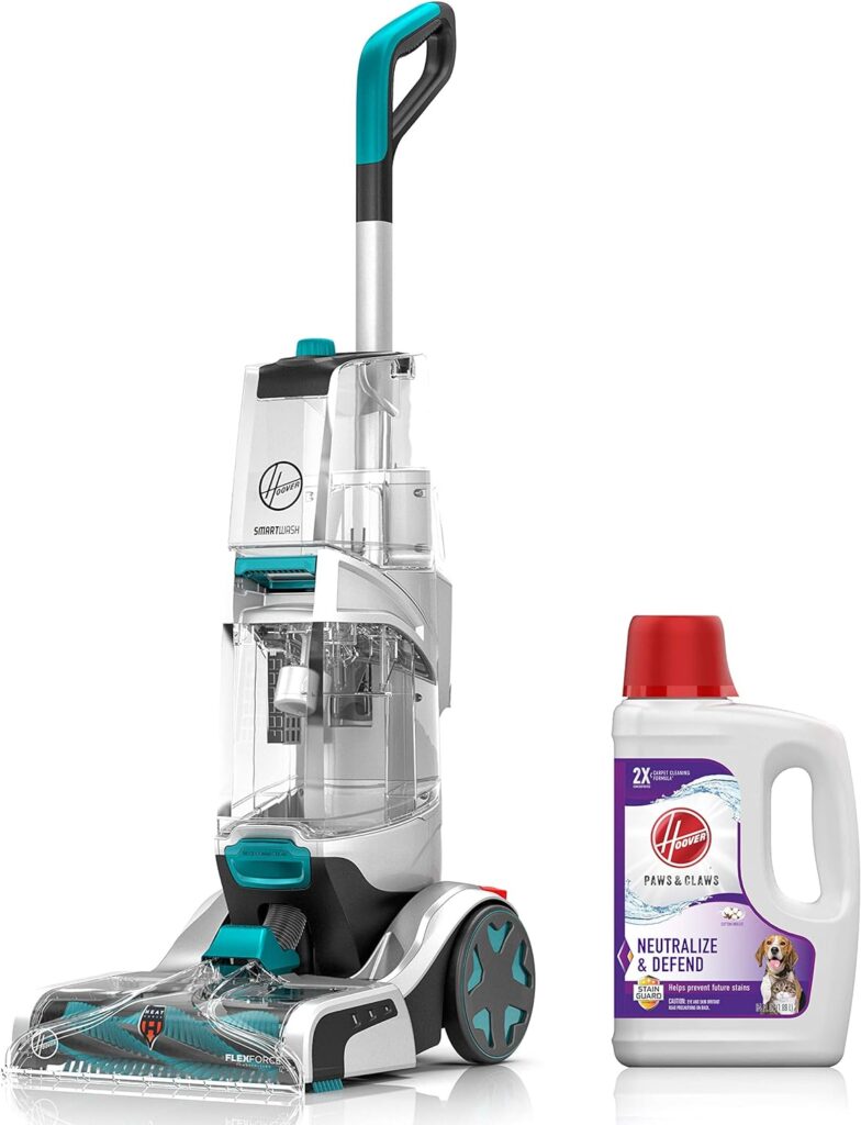 Hoover Smartwash Automatic Carpet Cleaner with Renewal Carpet Cleaning Solution (64 oz), FH52000, AH30924