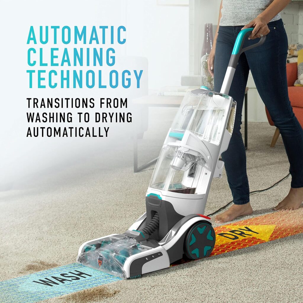 Hoover Smartwash Automatic Carpet Cleaner with Renewal Carpet Cleaning Solution (64 oz), FH52000, AH30924