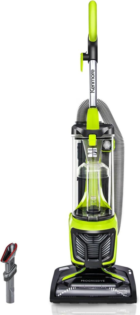 Kenmore DU2001 Bagless Upright Vacuum Carpet Cleaner with 2-Motor System, XL Dust Cup, 3-in-1 Combination Tool