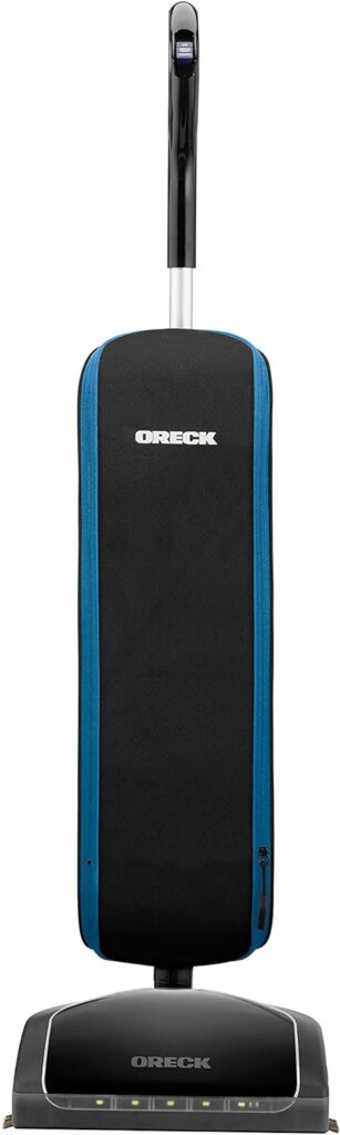 Oreck HEPA Bagged Upright Vacuum Cleaner, Lightweight, For Carpet and Hard Floor, UK30205PC, Blue