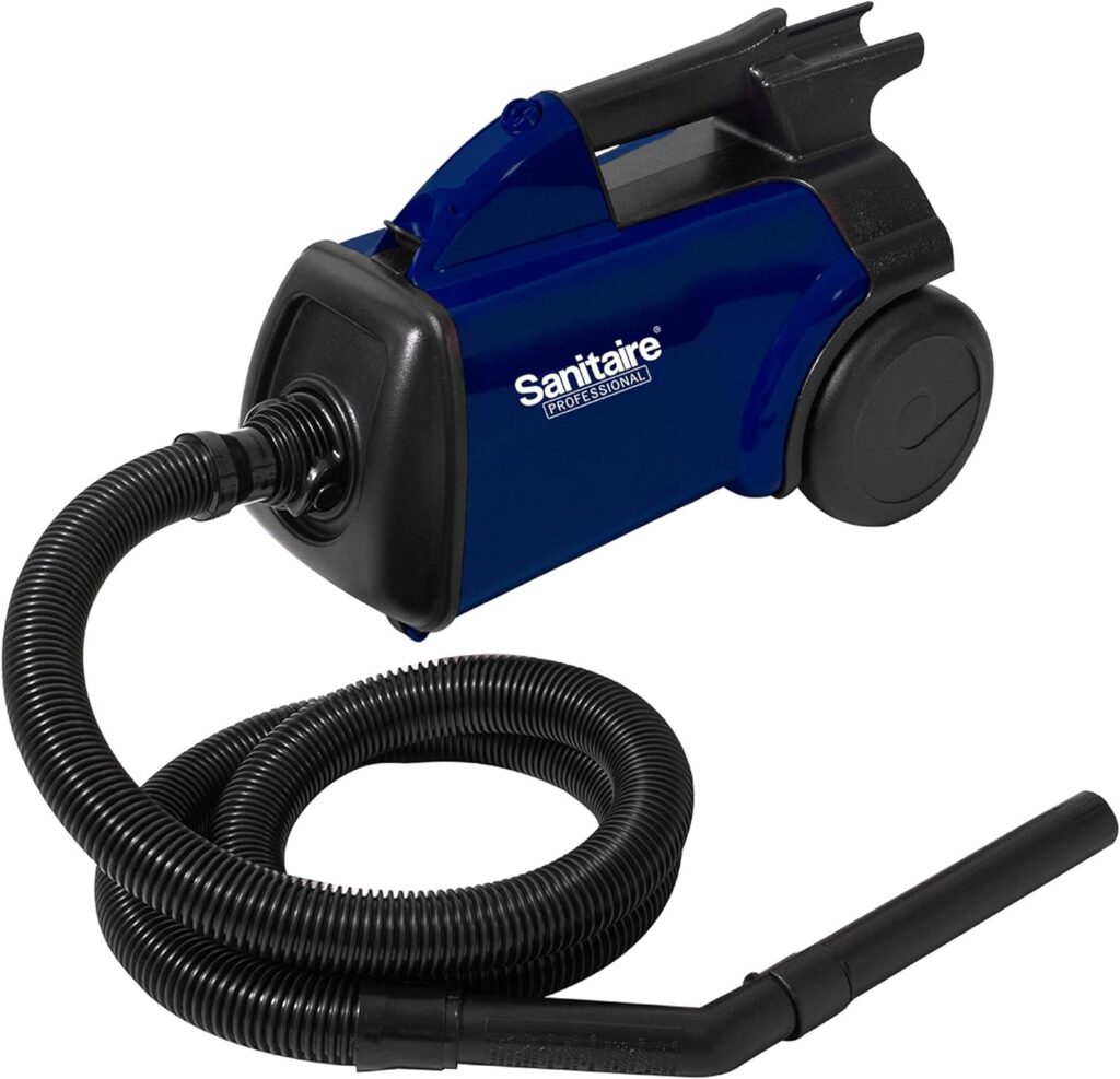 Sanitaire Professional Compact Canister Vacuum Cleaner, SL3681A Blue,black