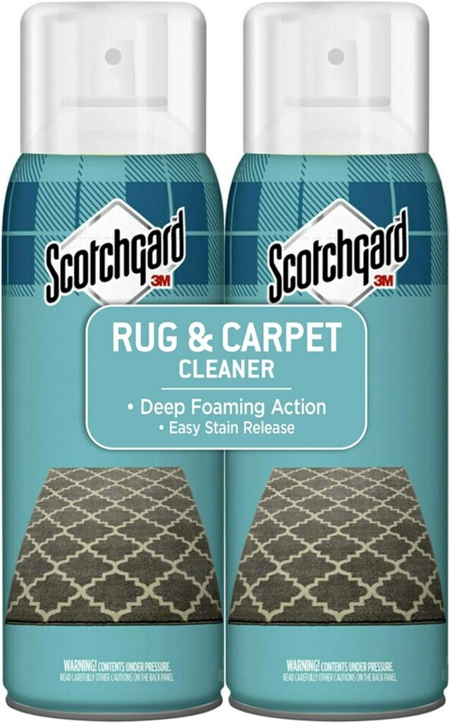 Scotchgard Rug  Carpet Cleaner, Fabric Cleaner Blocks Stains, Cleaning Sprays Make Cleanup Easier, 14 oz