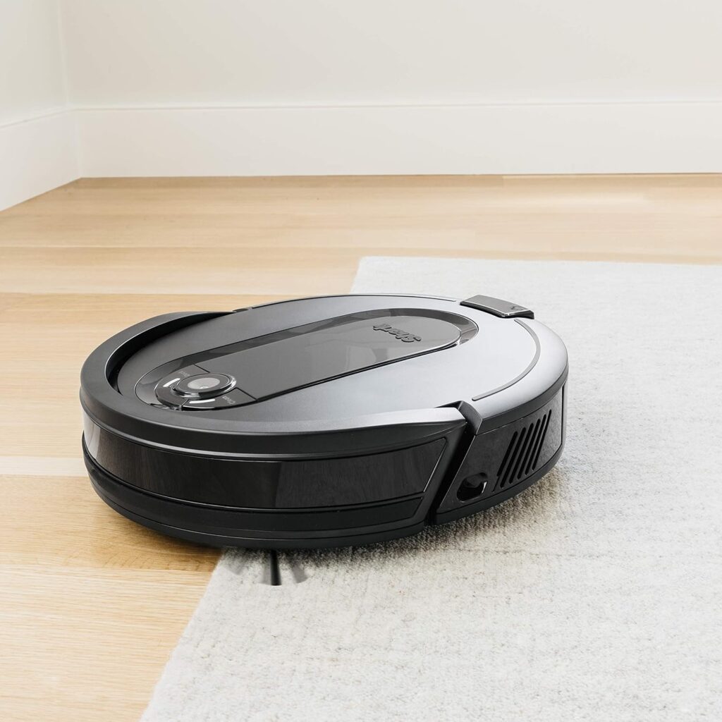 Shark RV2502AE AI Ultra Robot Vacuum with XL HEPA Self-Empty Base, Bagless, 60-Day Capacity, LIDAR Navigation, Smart Home Mapping, UltraClean, Perfect for Pet Hair, Compatible with Alexa, Black