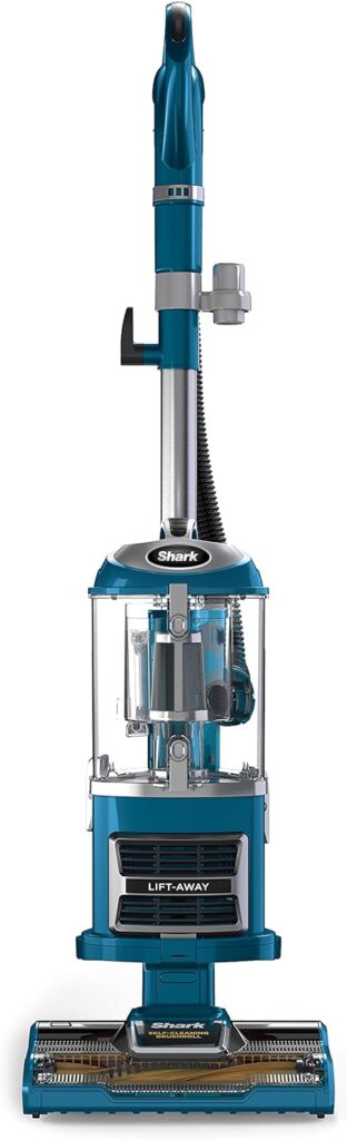 Shark ZU503AMZ Navigator Lift-Away Upright Vacuum with Self-Cleaning Brushroll, HEPA Filter, Swivel Steering, Upholstery Tool  Pet Crevice Tool, Perfect for Pets  Multi-Surface, Teal