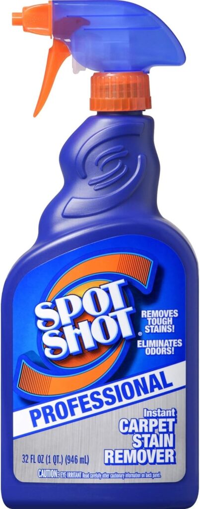 Spot Shot Professional Instant Carpet Stain Remover with Trigger Spray, 32 OZ