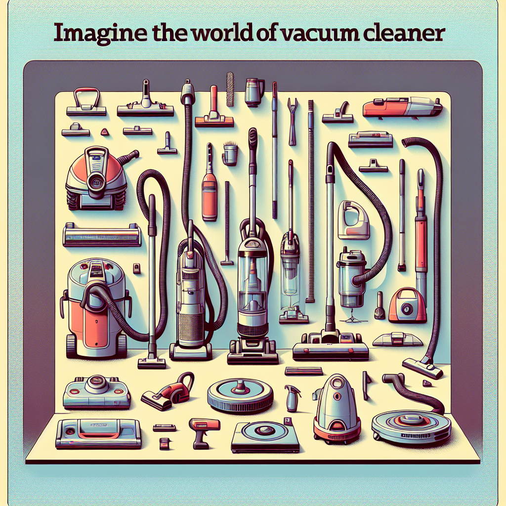 What Types Of Vacuum Cleaners Are Available (upright, Canister, Robot, Handheld, Stick)?